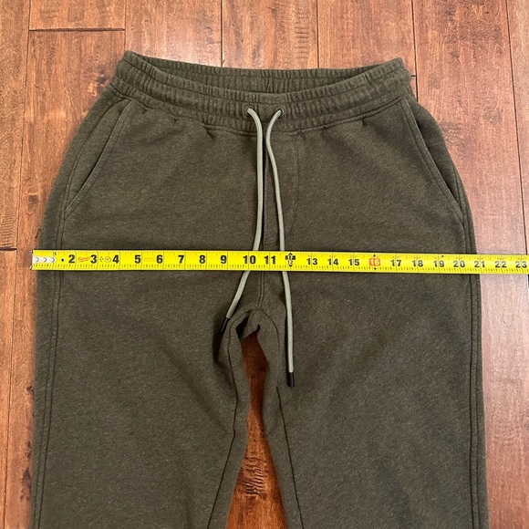 ATM Anthony Thomas Melillo Mlange French Terry Joggers in Olive Green Sz Small - Picture 5 of 13
